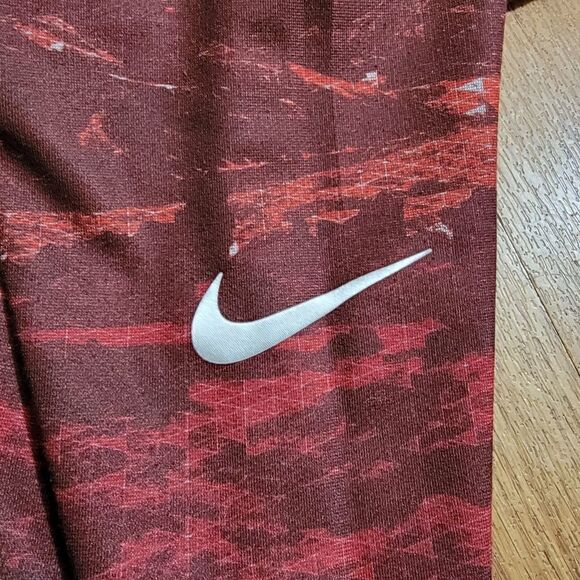 Nike LeBron James Lightweight Warm Up Sweatshirt Jersey Cover Red Silver Men's S - Picture 3 of 8